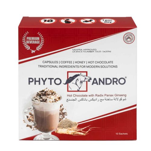 Phyto Andro® Hot Chocolate Box – 10 sachets (10 x 30g)